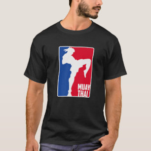 Camiseta Muay Thai Fighter Retro Kickboxing Training MMA