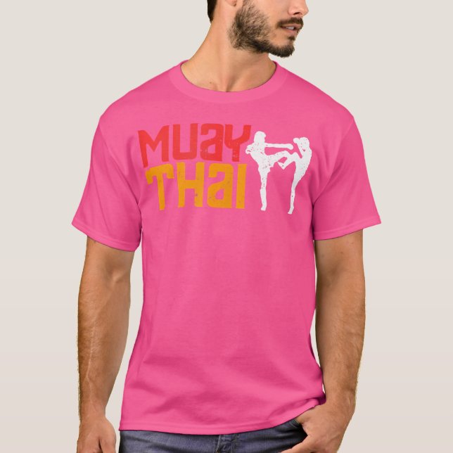 Camiseta Muay Thai Fighter Training Mma Street Fight Kickbo (Frente)