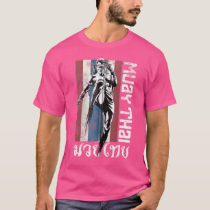 Camiseta Muay Thai Flag Artes Marciais