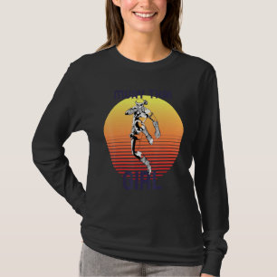 Camiseta Muay Thai Girl Mma Kickboxing Boxing Jiu-Jitsu Wre