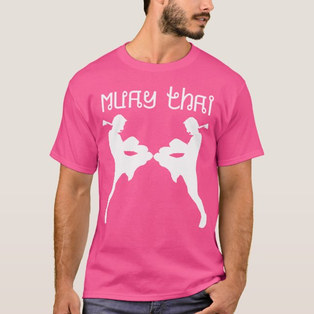 Camiseta Muay Thai Kickboxing Artes Marciais Mma Lutando (Frente)