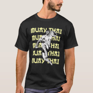 Camiseta Muay Thai Leapeando Caveira Mma Jiu-Jitsu