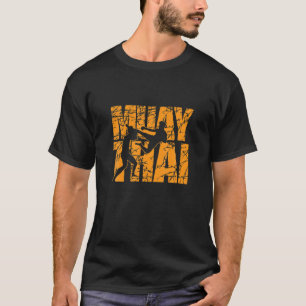 Camiseta Muay Thai Lutando Com Estilo