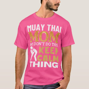Camiseta Muay Thai Mãe Cita Engraçado Muay Tailandês