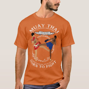 Camiseta Muay Thai Nascer para a Luta 4