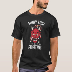 Camiseta Muay Thai Oni Demônio Boxe Tailandês Oni Japonês