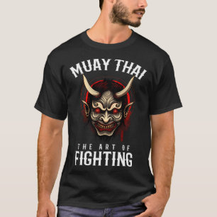 Camiseta Muay Thai Oni Thai BoxDemon De Luta 1