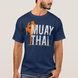 Camiseta Muay Thai Para Homens Mulheres Crianças Combatendo