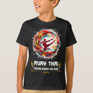 Camiseta Muay Thai Respeito MMA Kickboxing Boxe Tailandesa