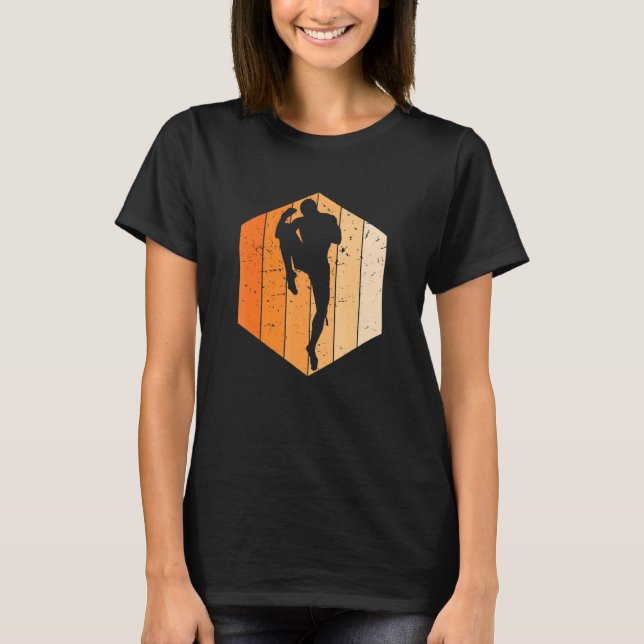 Camiseta Muay Thai Retro Boxer (Frente)