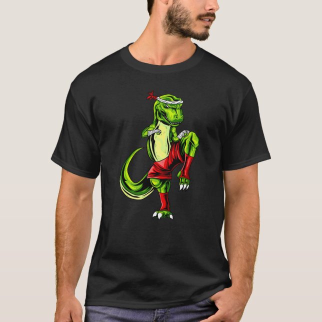Camiseta Muay Thai Rex Boxe Tailandesa e Kickboxing (Frente)