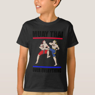 Camiseta Muay Thai sobre tudo