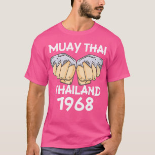 Camiseta Muay Thai Tailândia 1968 Fighter Mma K.