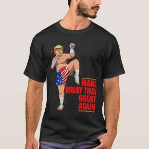 Camiseta Muay Thai Trump - Torne Excelente Muay Tailandês N