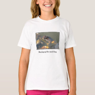 Camiseta Muckapog a rã de madeira
