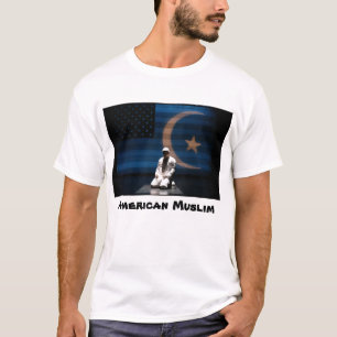 Camiseta muçulmana americana