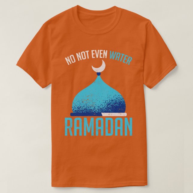 Camiseta Muçulmana muçulmana murchando Ramadã islâmico (Frente do Design)