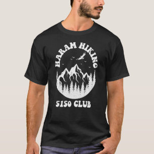 Camiseta Muçulmano do Haram Hiking Club