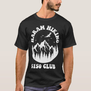 Camiseta Muçulmano do Haram Hiking Club