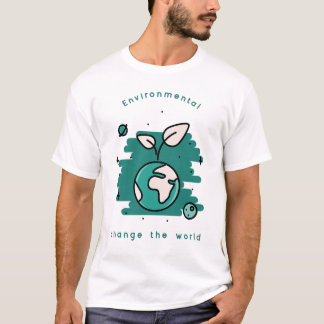 Camiseta Mudança Ambiental no Mundo Eco Broto