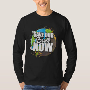 Camiseta Mudança Climática Ambientalista Aquecimento Global