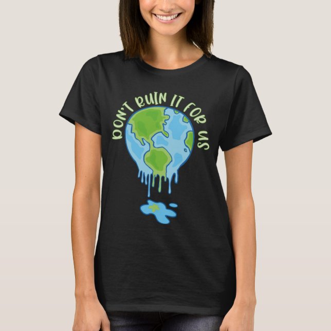 Camiseta Mudança climática Crianças e adolescentes Excelent (Frente)