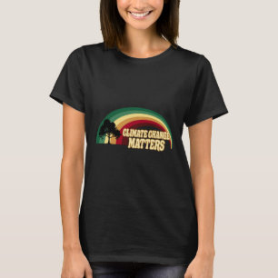 Camiseta Mudança Climática S Proteção Ambiental Homens Mulh