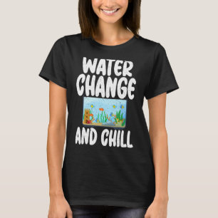 Camiseta Mudança de água e derrube o proprietário engraçado
