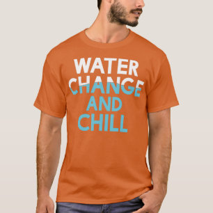 Camiseta Mudança de água e esfriamento do tanque de recife