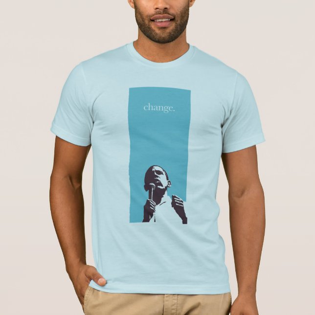Camiseta Mudança de Obama (Frente)