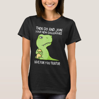 Camiseta Mudança de Trabalho Despedida Colega Mudança de De