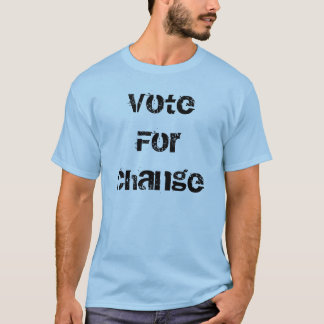 Camiseta Mudança Obama de VoteFor