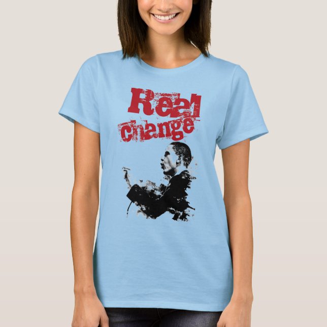 Camiseta Mudança real (Frente)