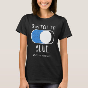 Camiseta Mudar Para A Consciência Do Autismo De Peças Quebr