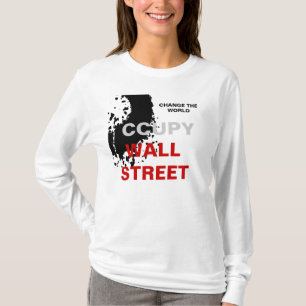 CAMISETA MUDE A RUA MUNDIAL DE PAREDE OCCUPY