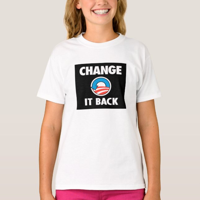 Camiseta MUDE-O para trás (Frente)