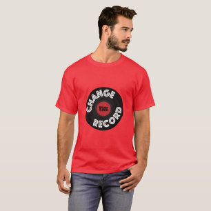Camiseta Mude o registro