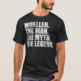 Camiseta MuellerMueller Nome da família Mueller sobrenome M