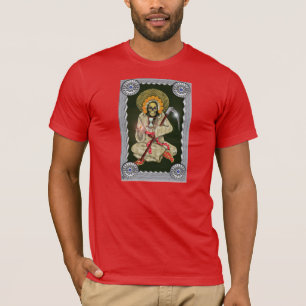 Camiseta muerte do papai noel (ouro)