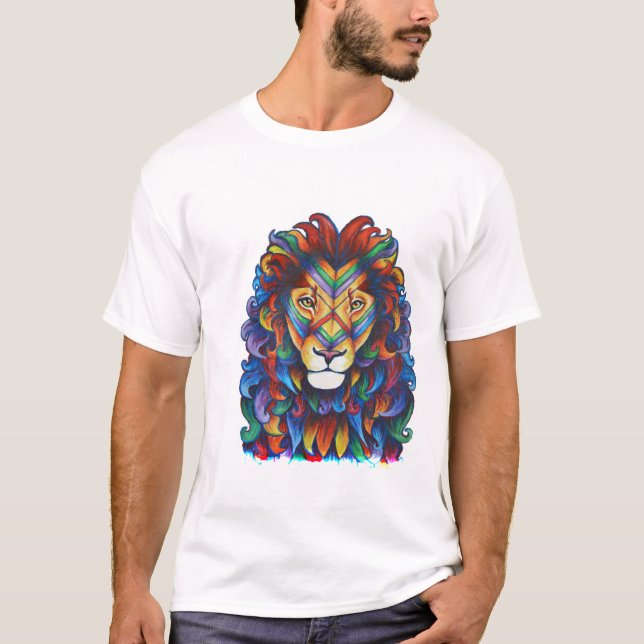 Camiseta Mufasa no Technicolour (Frente)