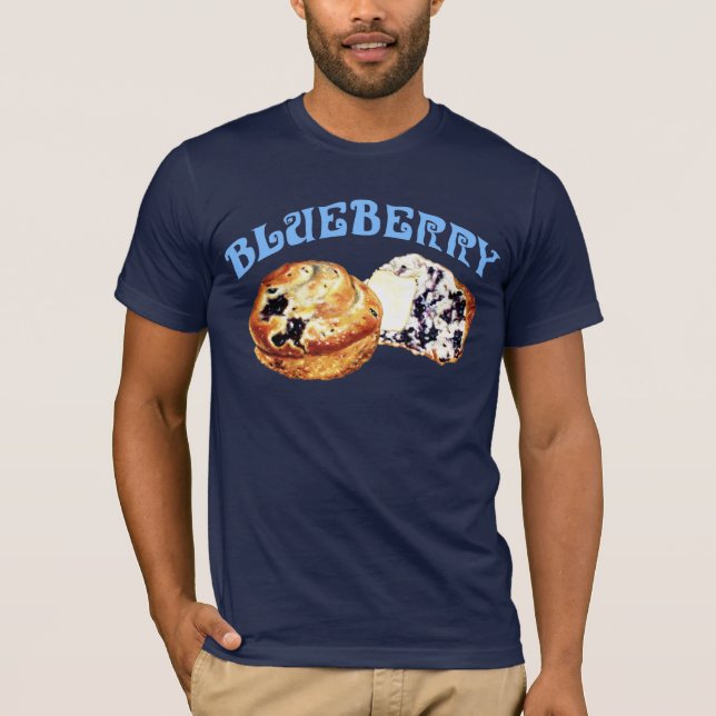 Camiseta Muffin de blueberry (Frente)