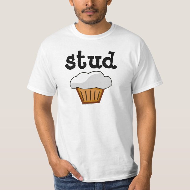 Camiseta Muffin do parafuso prisioneiro, bom cozido (Frente)