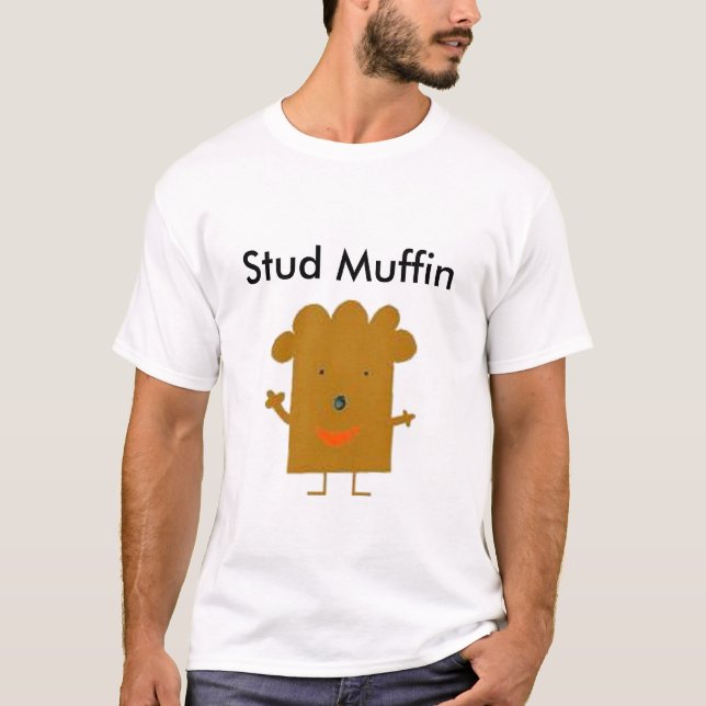 Camiseta muffin, muffin do parafuso prisioneiro (Frente)