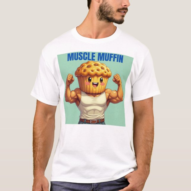 Camiseta Muffin Musculoso (Frente)