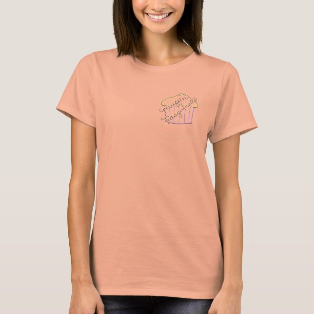 Camiseta Muffin Vintage T (Frente)