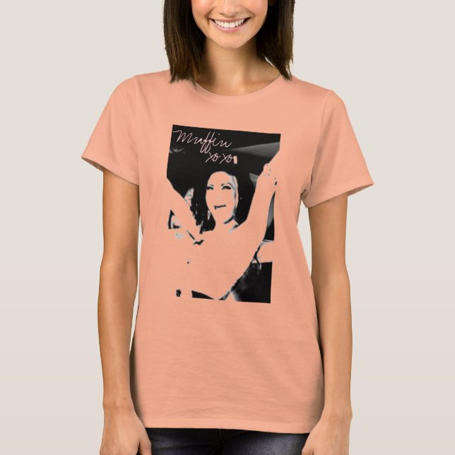 Camiseta Muffin, xoxo Vintage T (Frente)