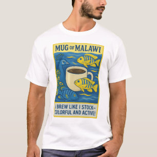 Camiseta Mug de Malawi - Mistura de Café Peacock e Mbuna Fi