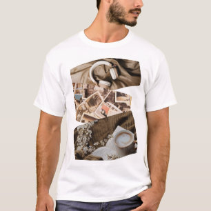 Camiseta Mug Minimalista "SOZINHO" - Presente estético para