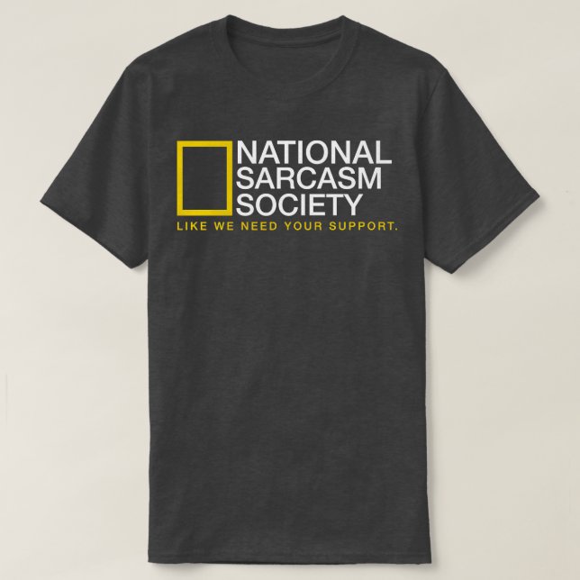 Camiseta Mug Nacional da Sociedade do Sarcasmo (Frente do Design)