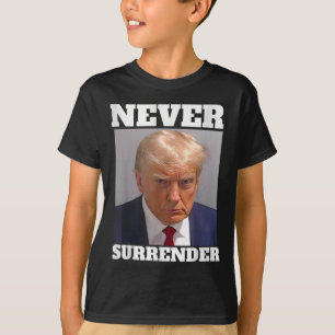 Camiseta Mug Shot - Donald Trump Mug Shot - Nunca renove